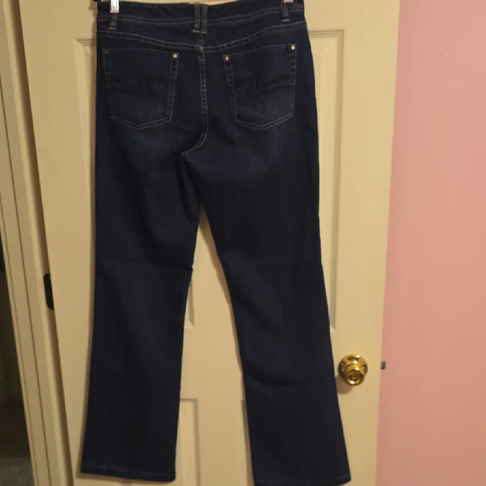 White‎ House Black Market Dark Indigo Flare Jeans